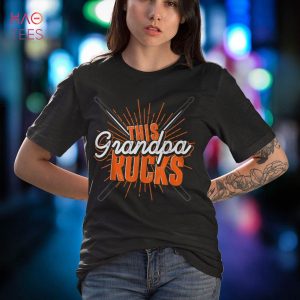 Mens Retired Drummer Grandpa Drumsticks Retirement Music Drums Shirt