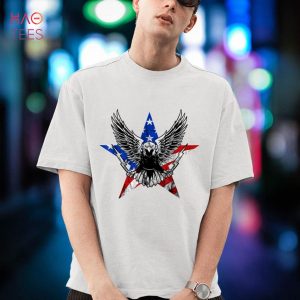 Thunder American 4th Of July Patriotic Eagle Star Shirt