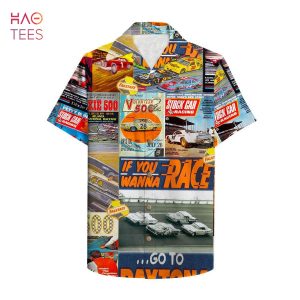 Stock Car Racing Magazine Hawaiian Shirt, Aloha Shirt