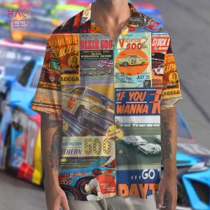 Stock Car Racing Magazine Hawaiian Shirt, Aloha Shirt
