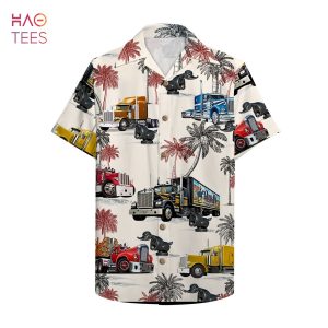 Summer Gift For Trucker With Duck Pattern Hawaiian Shirt, Aloha Shirt