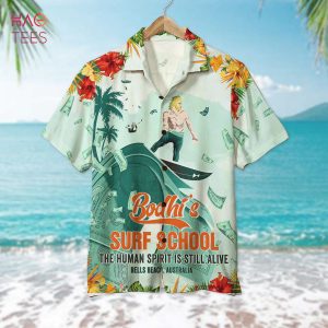The Human Spirit Is Still Alive Surfing Hawaiian Shirt, Aloha Shirt