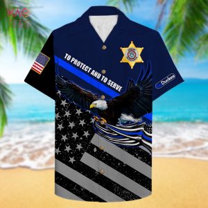To Protect and To Serve Hawaiian Shirt, Aloha Shirt – Gift for Police