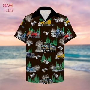 Trucker Limited Edition Hawaiian Shirt, Aloha Shirt