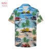 Trucker Semitruck pattern Hawaiian Shirt, Aloha Shirt