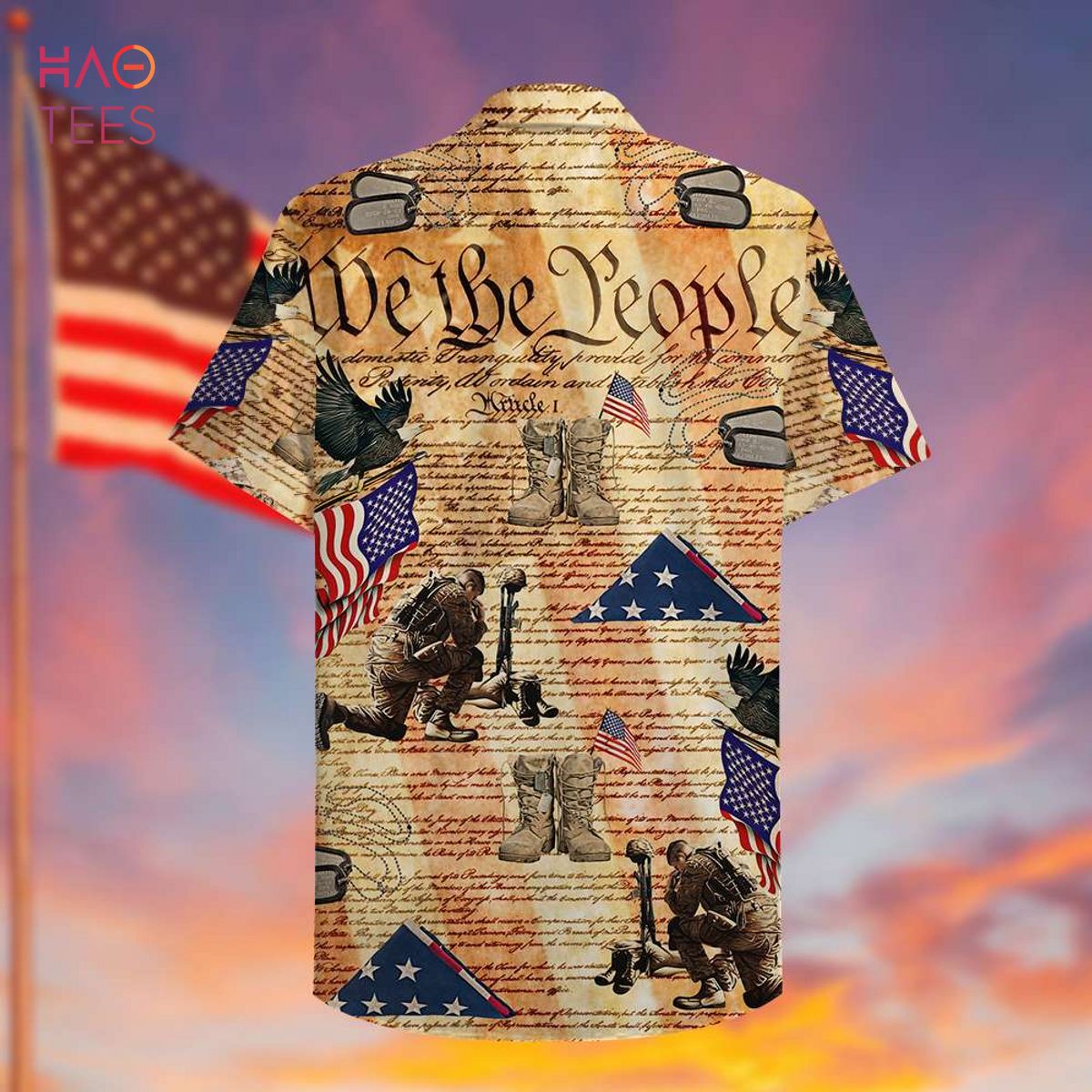 Veteran We the people Hawaiian Shirt, Aloha Shirt Veteran We the people Hawaiian Shirt, Aloha Shirt