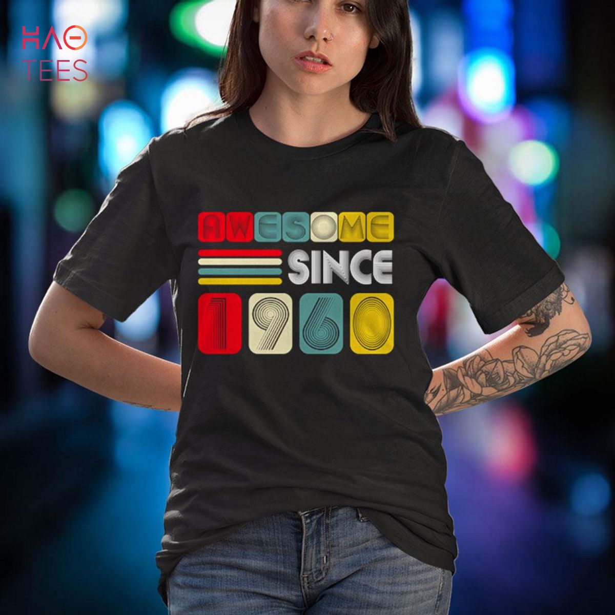 62 Year Old Gift Awesome Since 1960 Vintage Birthday Shirt 62 Year Old Gift Awesome Since 1960 Vintage Birthday Shirt