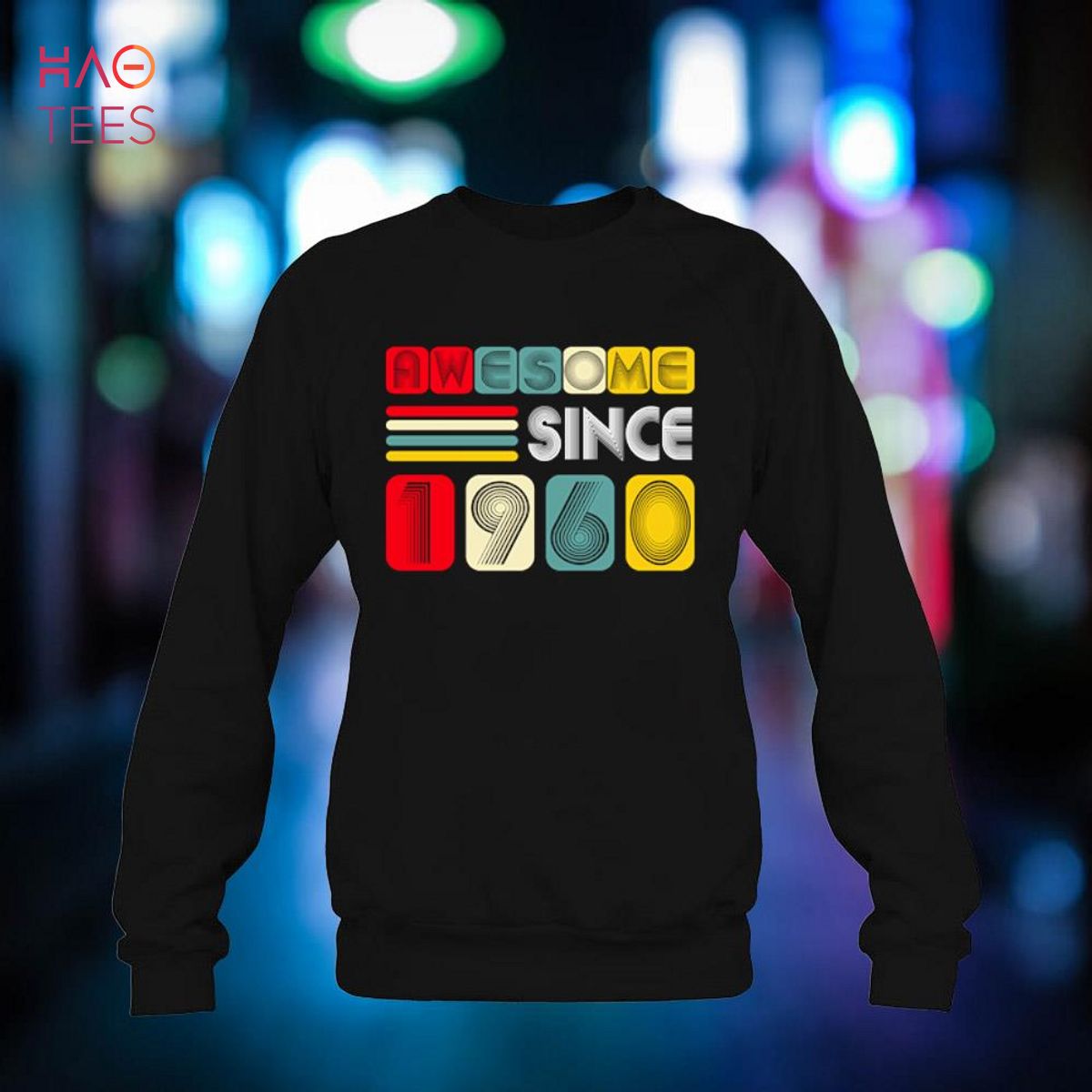 62 Year Old Gift Awesome Since 1960 Vintage Birthday Shirt
