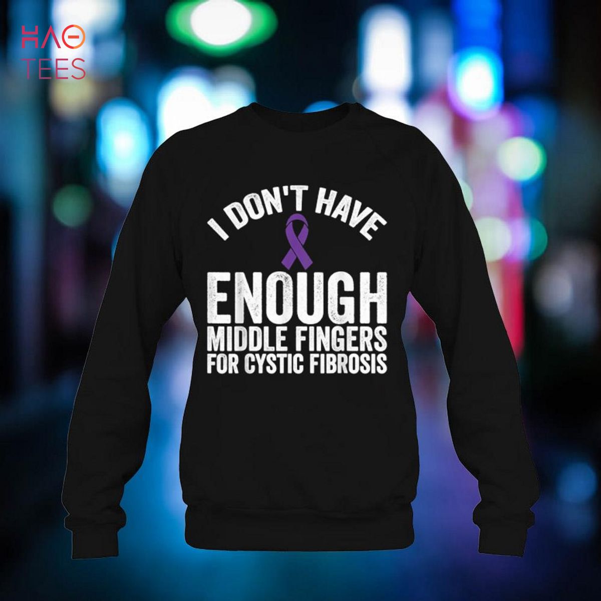 Awareness - Don't Have Middle Fingers For Cystic Fibrosis Shirt Awareness - Don't Have Middle Fingers For Cystic Fibrosis Shirt