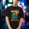 I Hate Mornings And People and Craft Beer Mug frog drinking Shirt