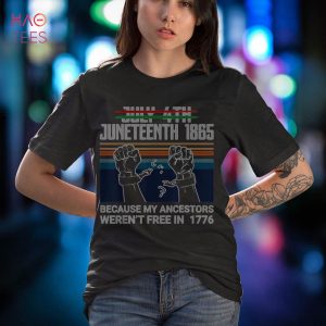 Juneteenth Breaking Chains 1865 Freedom Day Black Pride Shirt