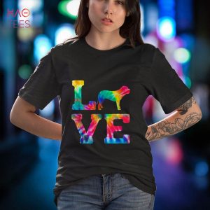Love Dogue De Bordeaux Tie Dye Dog Mom Dad Shirt