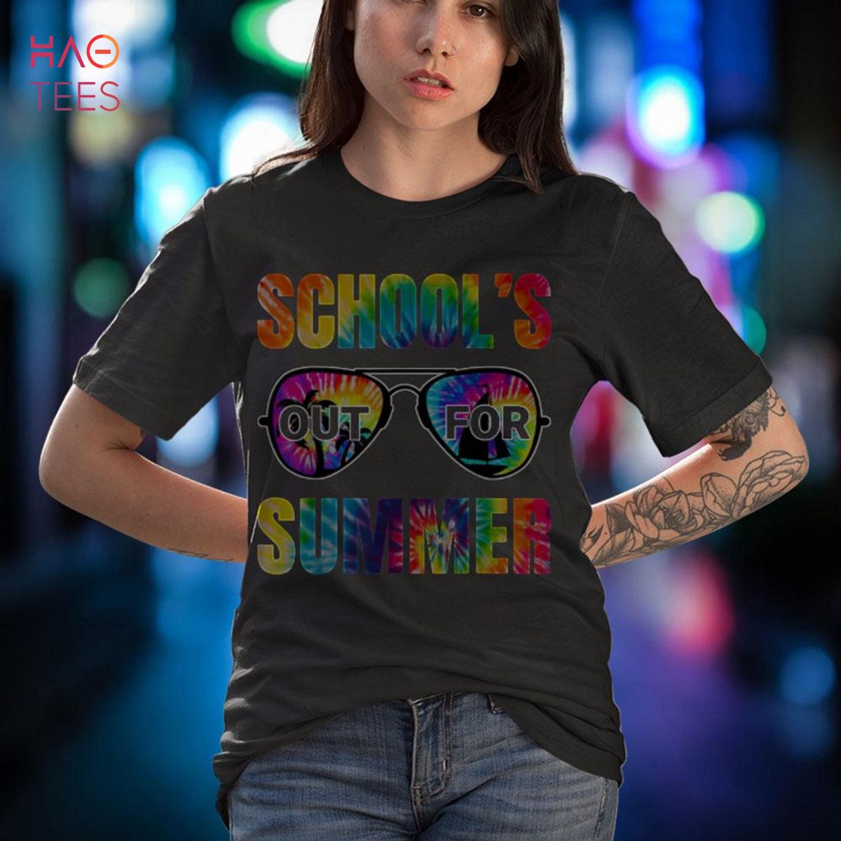 Schools Out For Summer Last Day Of School Teacher Tie Dye Shirt Schools Out For Summer Last Day Of School Teacher Tie Dye Shirt