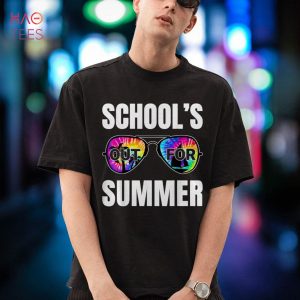 Schools Out For Summer Last Day Of School Teacher Tie Dye Shirt