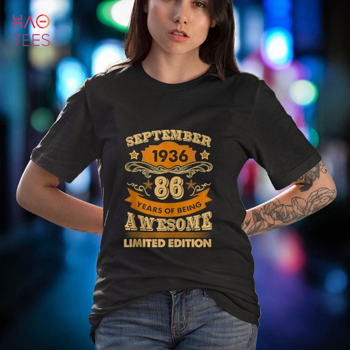 September 86 Year Old vintage 1936 86th Birthday Shirt September 86 Year Old vintage 1936 86th Birthday Shirt