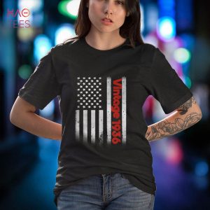 Vintage 1936 Funny 86 Years Old Men And Women 86th Birthday Shirt