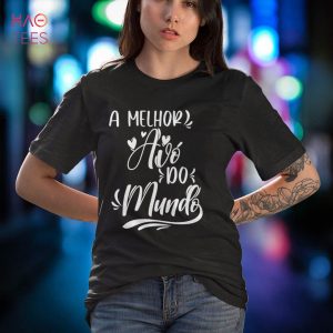 A Melhor Avo Do Mundo Portuguese Grandma Sweatshirt
