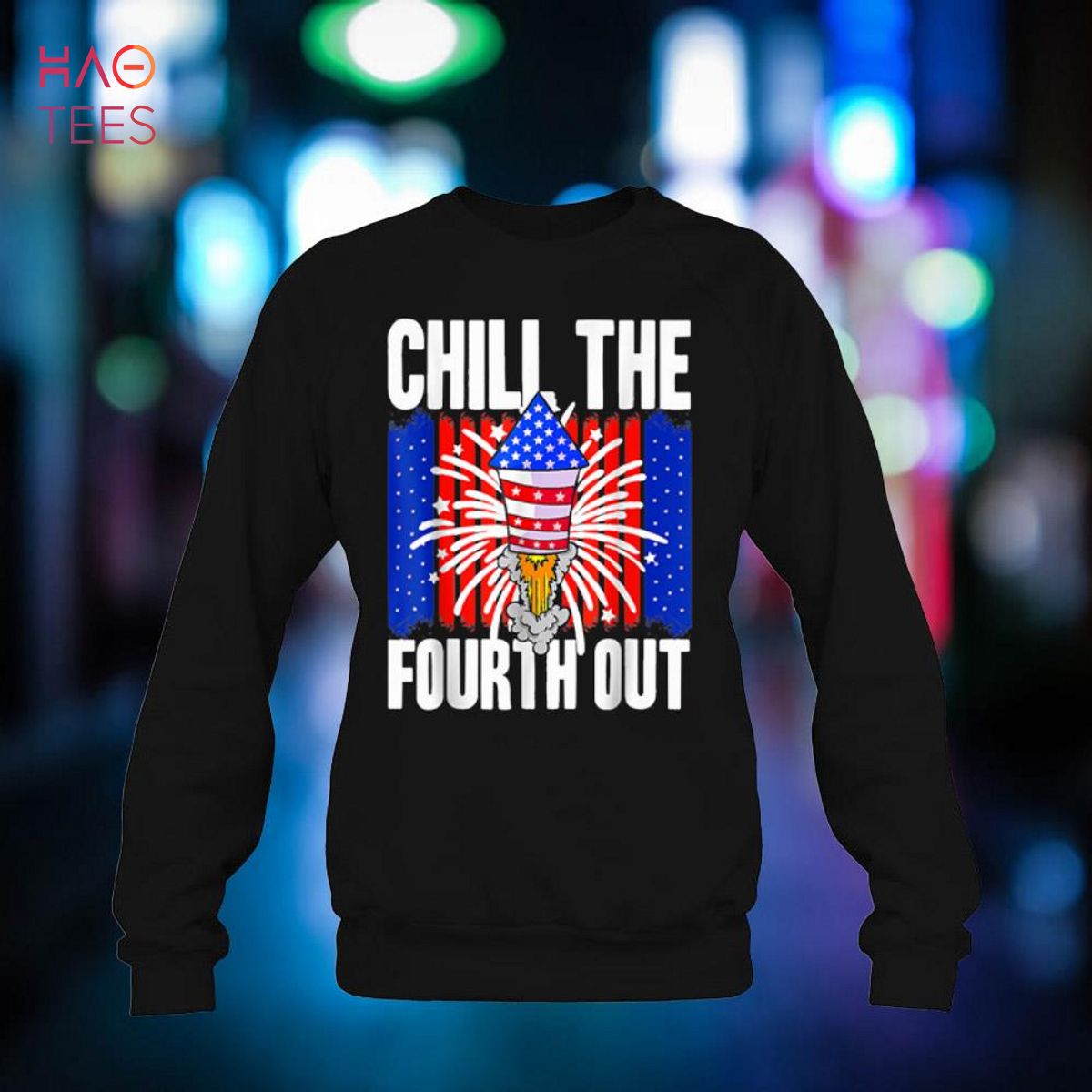 American Chill The Fourth Out USA 4th Of July Classic Tee American Chill The Fourth Out USA 4th Of July Classic Tee