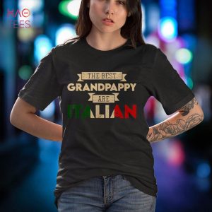 Mens The Best Grandpappy Are Italian Flag Funny Italian Papa