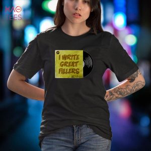 Retro Vinyl Records Album Cover Art I Write Great Fillers