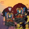 4th Of July Independence Day American Firefighter Eagle Hawaiian Shirt