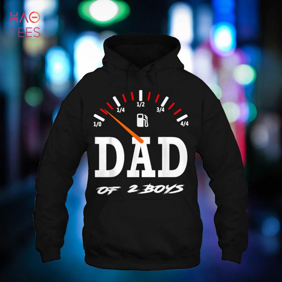 FUNNY Mens DAD of 2 Boys, father or grandpa of 2 kids Shirt