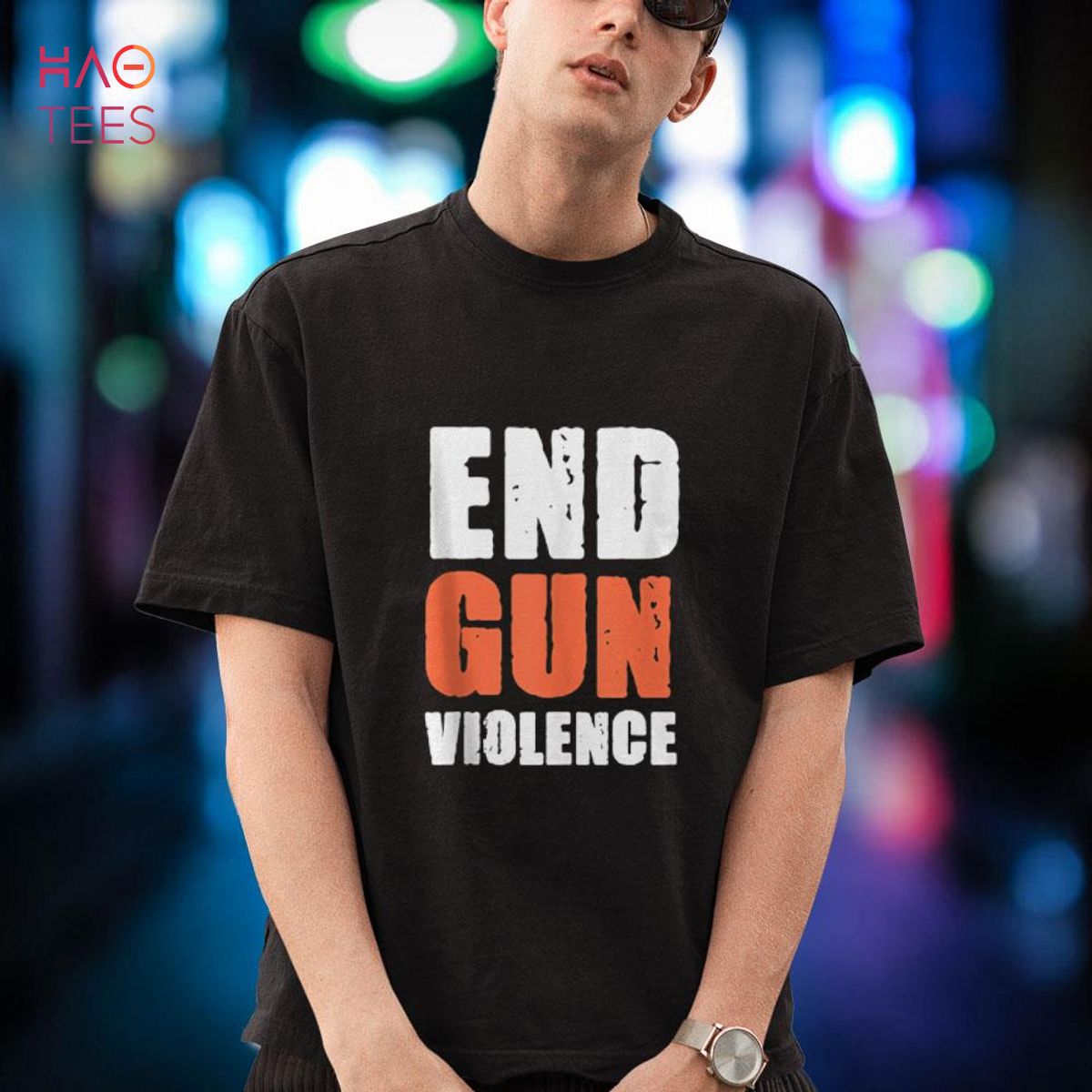 No Gun Awareness Day Wear Orange Enough End Gun Violence Shirt Hot Trend