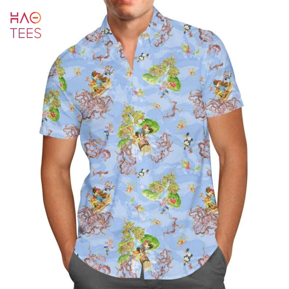 BEST Briar Patch Splash Mountain Cartoon Disney Hawaiian Shirt
