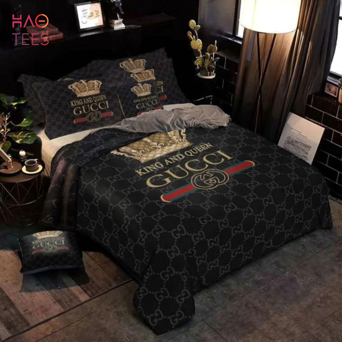 Louis Vuitton Luxury Brand white and gray bedding set, by Kybershop  Trending Fashion