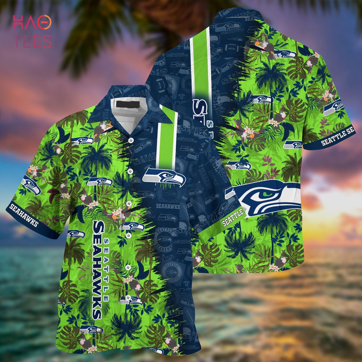 HOT Seattle Seahawks NFL Summer Hawaiian Shirt And Shorts
