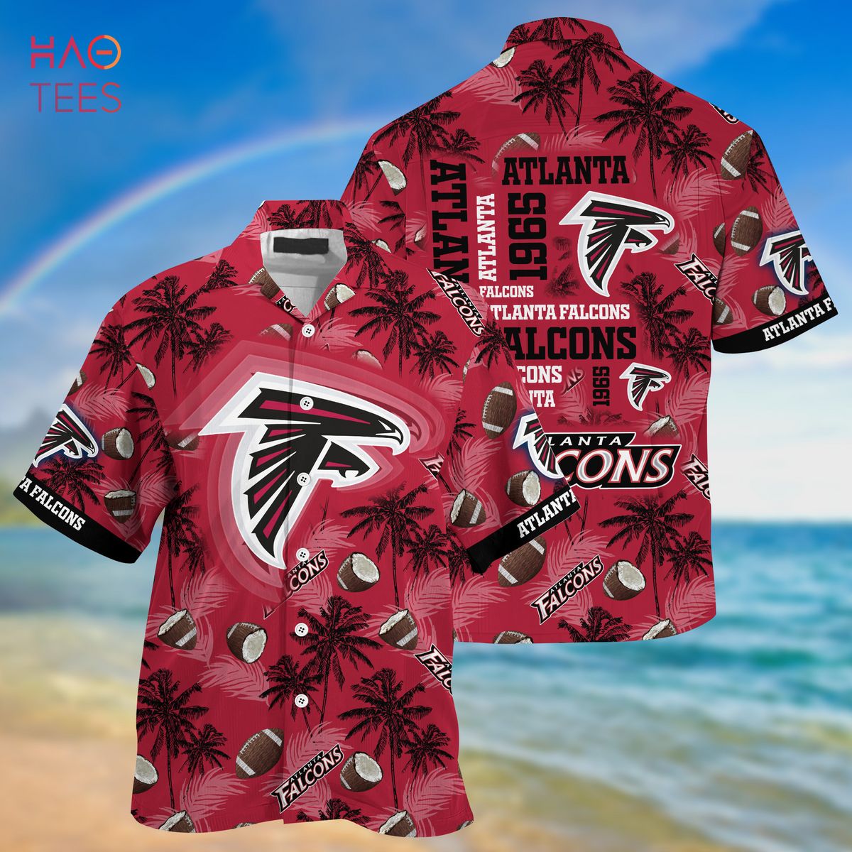 NEW Atlanta Falcons NFL Hawaiian Shirt – WU81
