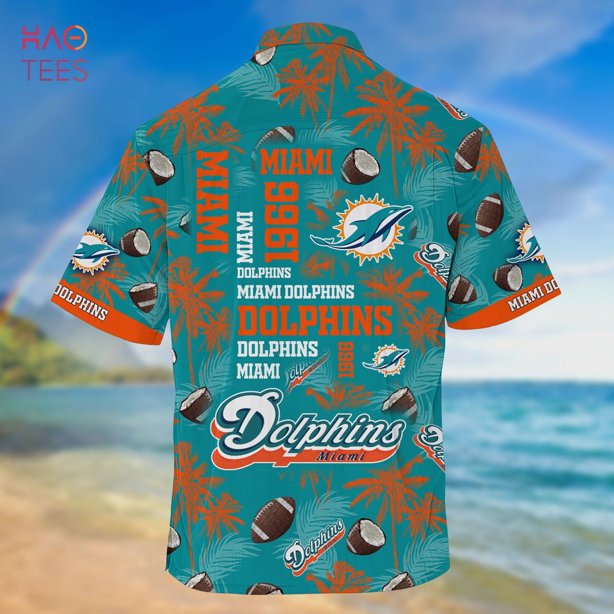 NEW Miami Dolphins NFL Hawaiian Shirt