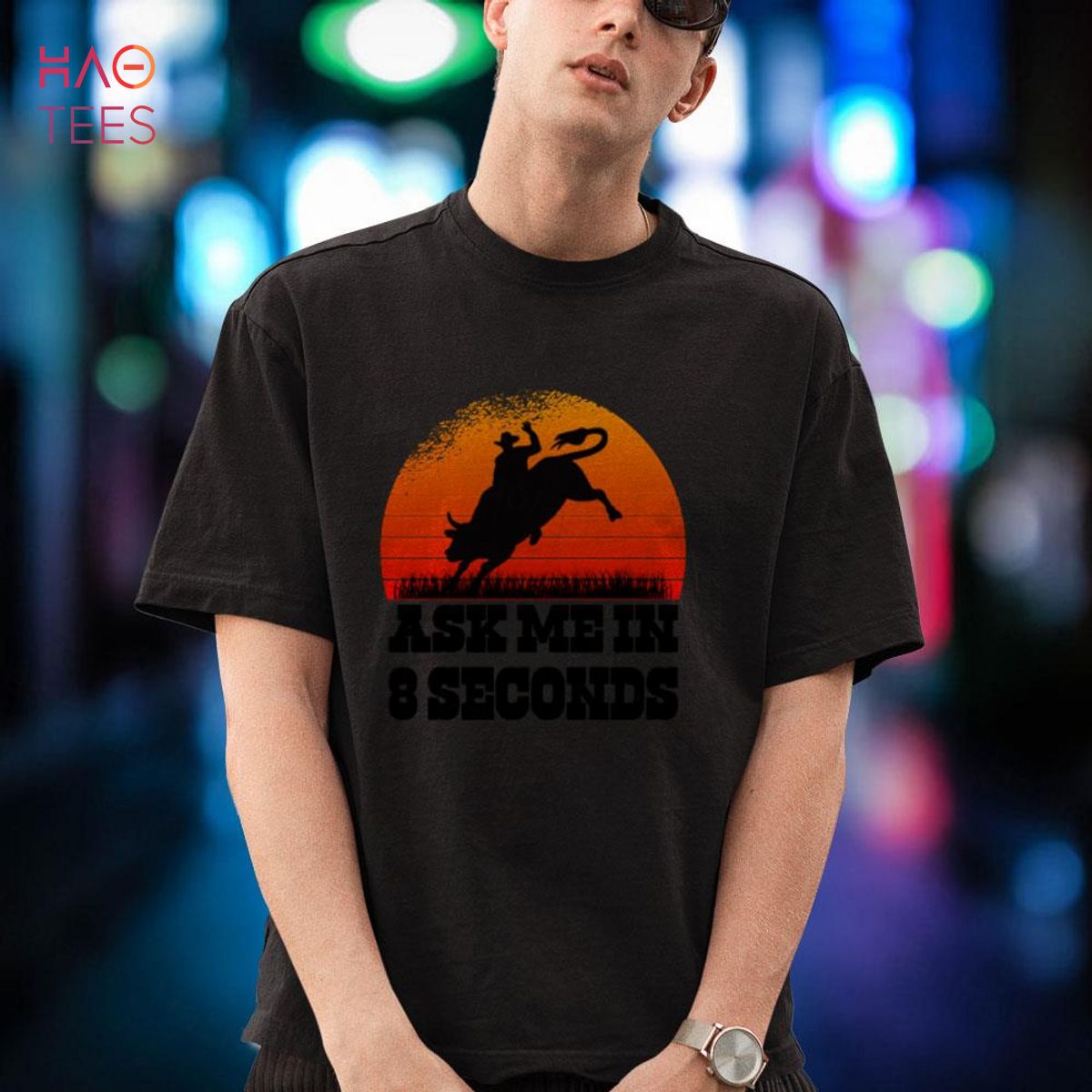 Ask Me In 8 Seconds – Rodeo Barrel Racing Shirt