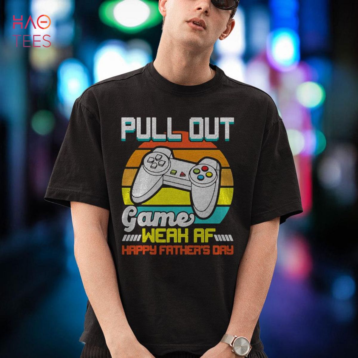 Pull Out Game Weak AF Happy Father’s Day Funny Shirt