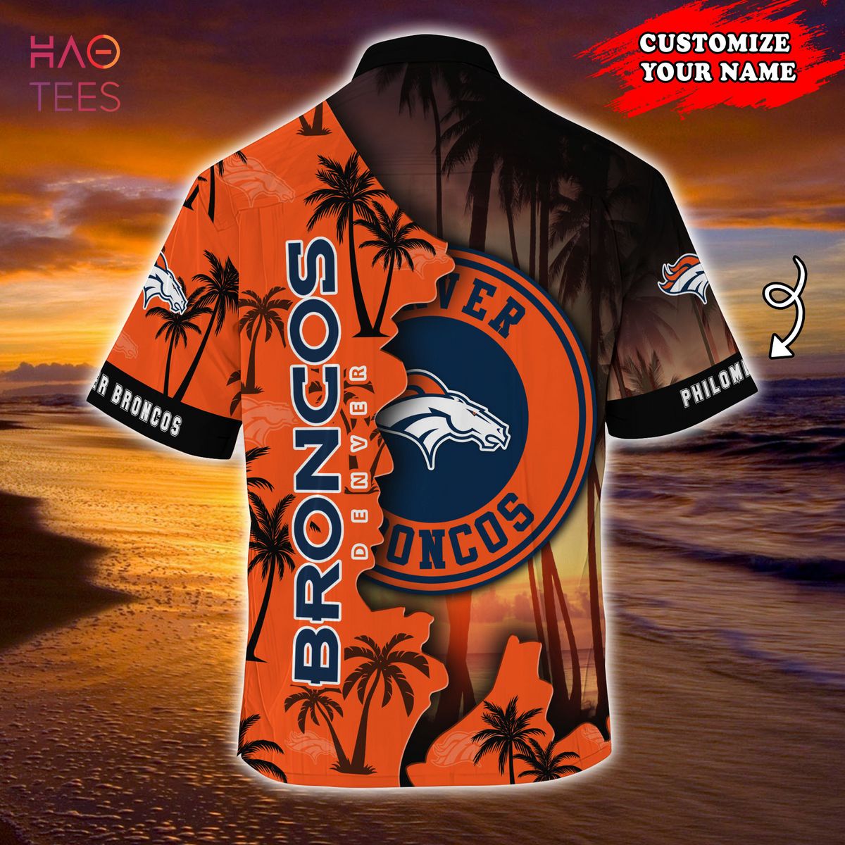 [HOT] Denver Broncos NFL Customized Summer Hawaiian Shirt