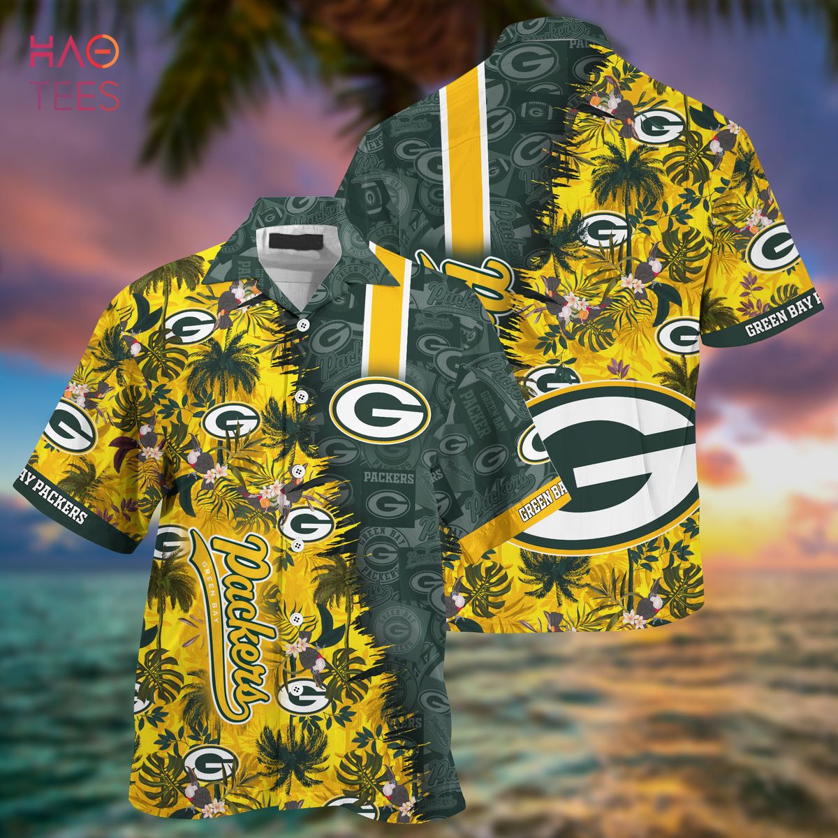 HOT Green Bay Packers NFL Summer Hawaiian Shirt And Shorts