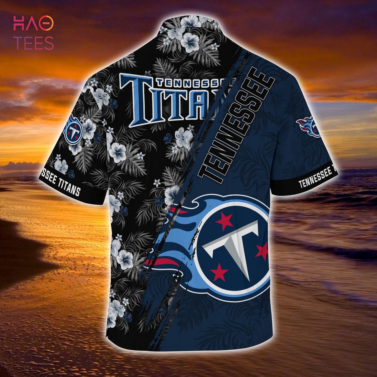Mickey And Floral Tennessee Titans NFL Summer Hawaiian Shirt