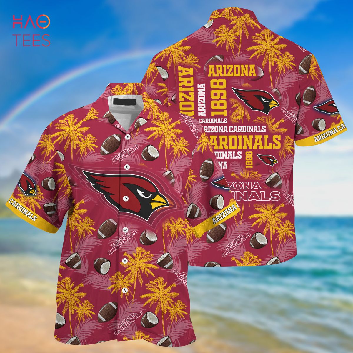NEW FASHION Arizona Cardinals NFL Hawaiian Shirt