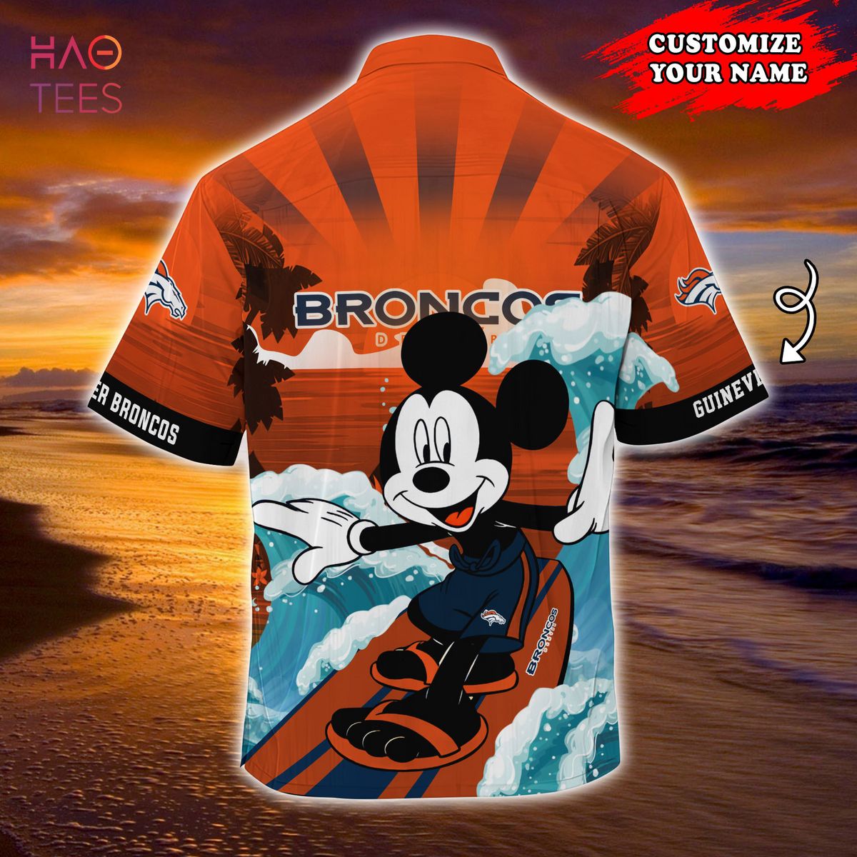 Denver Broncos NFL Summer Customized Hawaiian Shirt Denver Broncos NFL Summer Customized Hawaiian Shirt