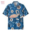 Flamingo Bird With Flowers Hawaiian Shirt