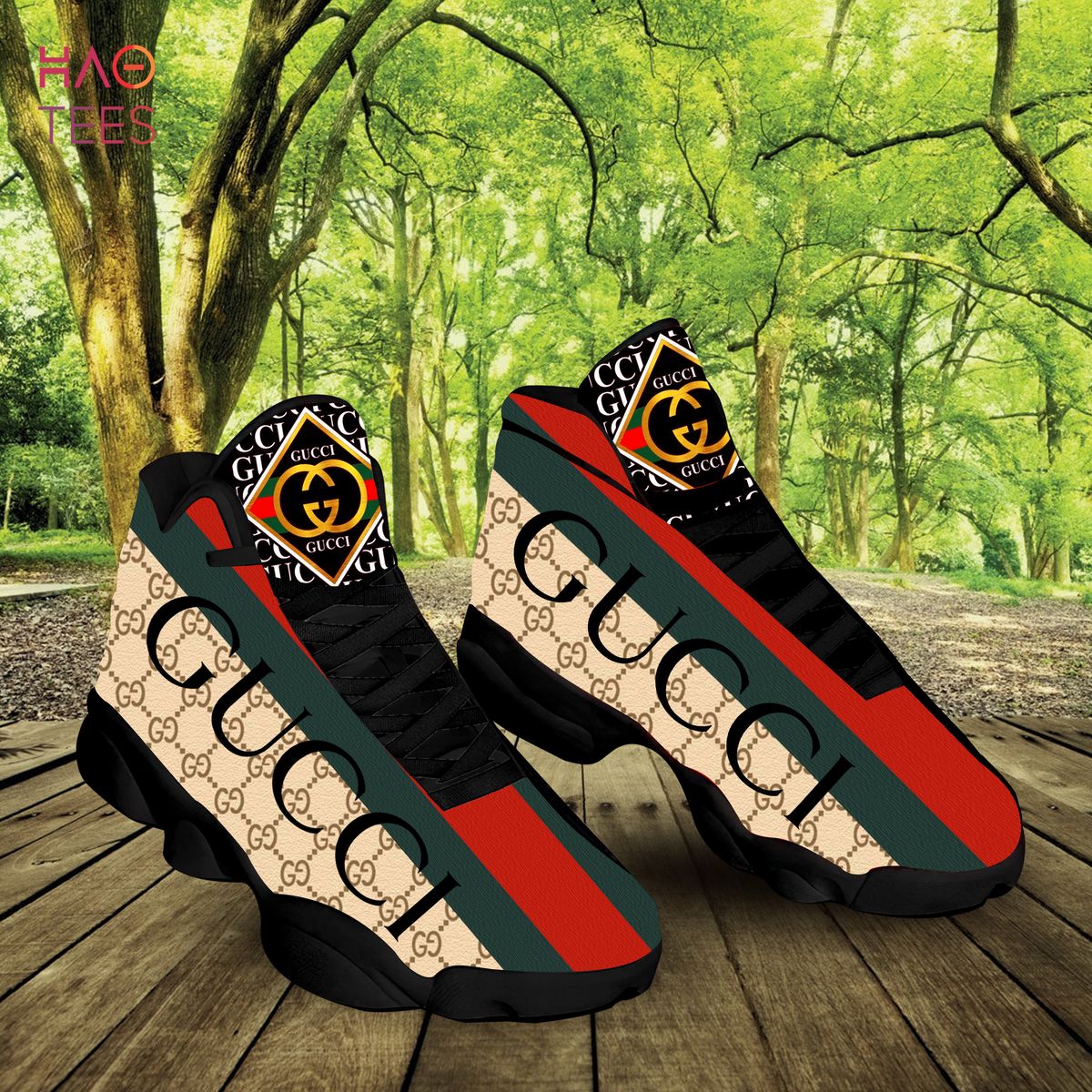 NEW Gucci Air Jordan 13 Shoes Limited Sneaker Shoes
