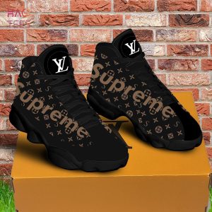 TRENDING Supreme Air Jordan 13 Black Shoes
