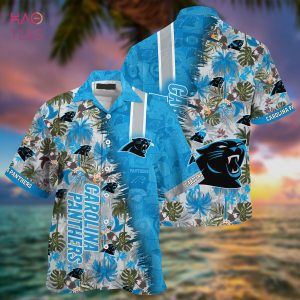 HOT Carolina Panthers NFL Summer Hawaiian Shirt And Shorts HOT Carolina Panthers NFL Summer Hawaiian Shirt And Shorts