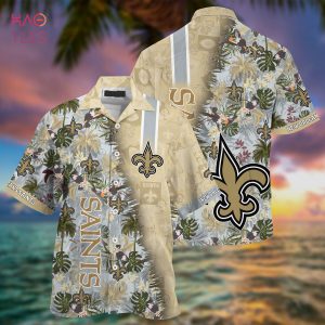 New Orleans Saints NFL Hawaii Beach Shirt Summer Short Sleeve