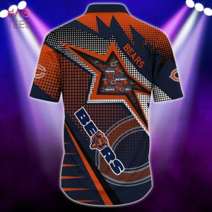 NEW Chicago Bears NFL 3D All Over Printed Hawaiian Shirt, Short