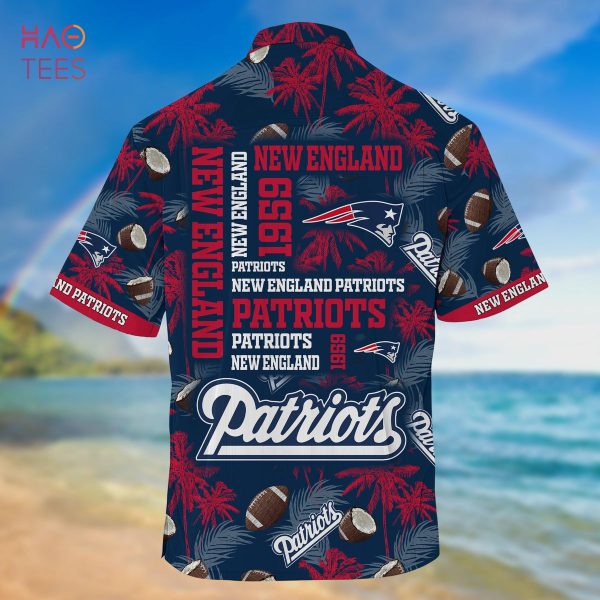 NEW England Patriots NFL 3D All Over Printed Hawaiian Shirt, Short