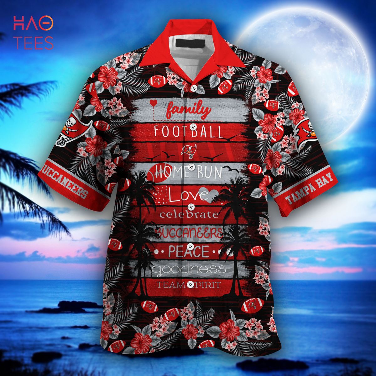 Tampa Bay Buccaneers Lover Hawaiian Shirt