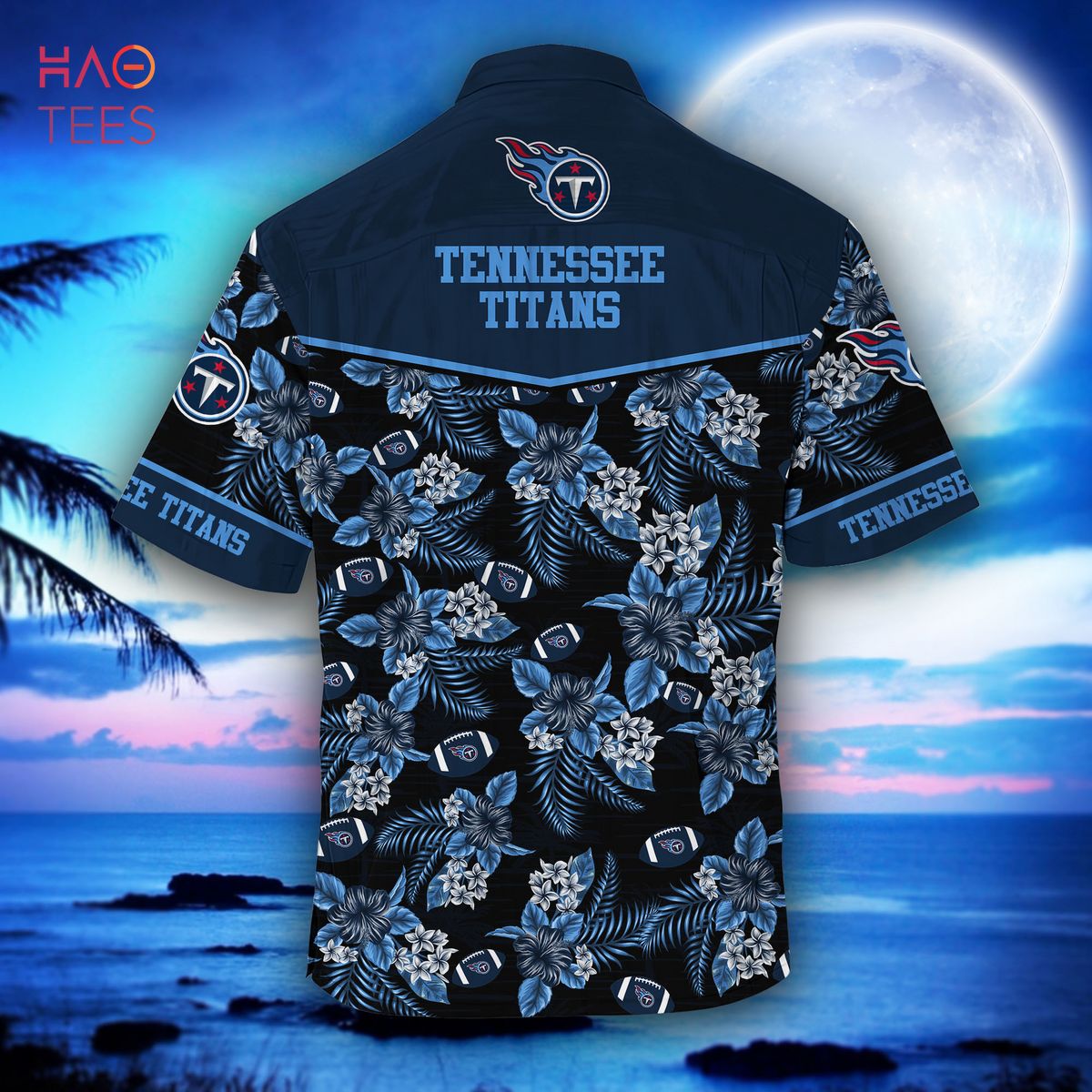 NEW Tennessee Titans NFL Hawaiian Shirt And Short