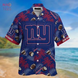 NEW York Giants NFL Hawaiian 3D Shirt