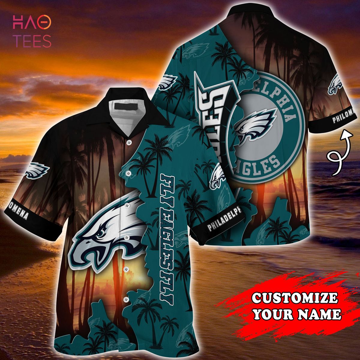Philadelphia Eagles Vintage Hawaiian Shirt For Sport Fans